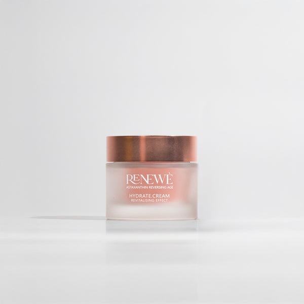 HYDRATE.CREAM - Idrata, leviga, rivitalizza. Con Astaxantina, Niacinamide e Acido Ialuronico