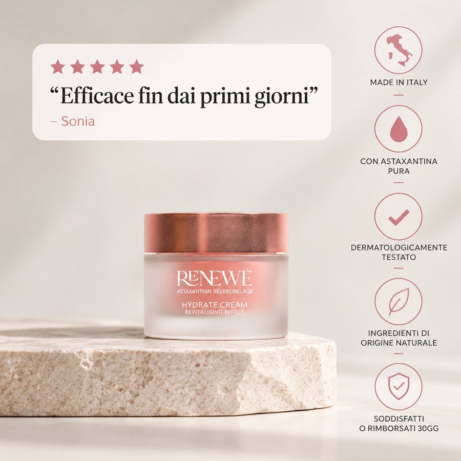 HYDRATE.CREAM Crema Viso Idratante Antiage