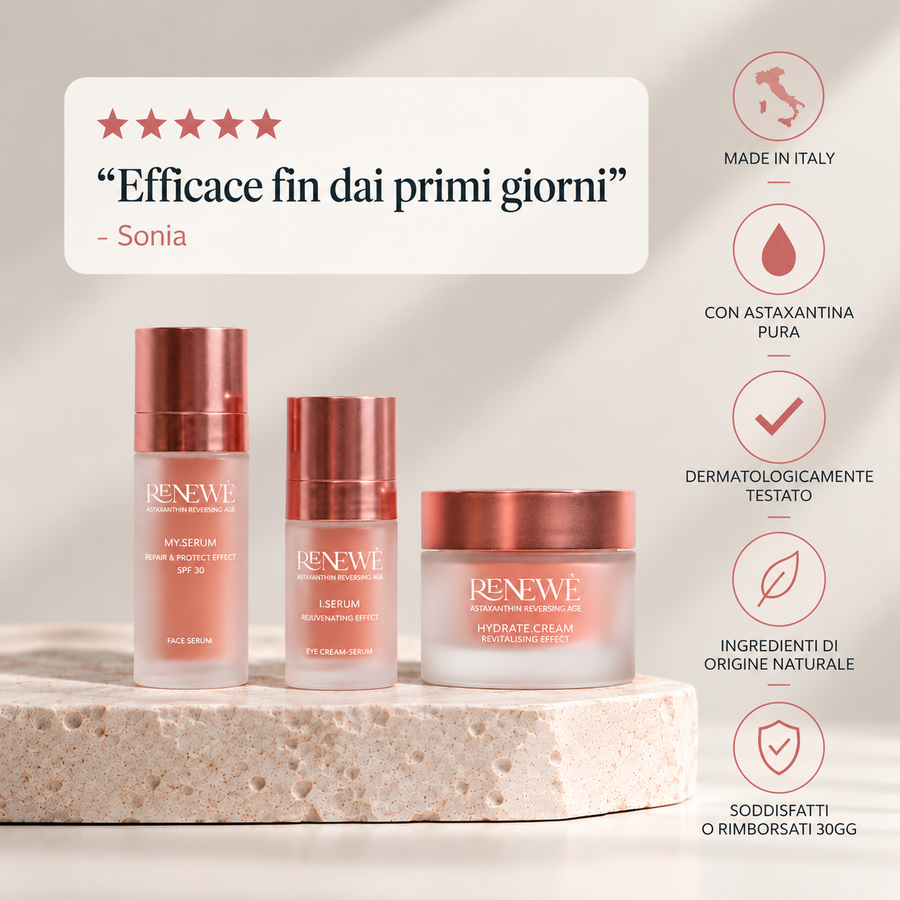 PERFECT SKIN TRIO - Crema idratante + siero viso + siero contorno occhi