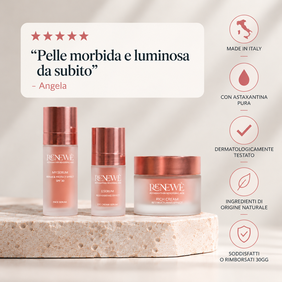 SUPREME RENEWEL TRIO - Crema rimpolpante + siero viso + siero occhi